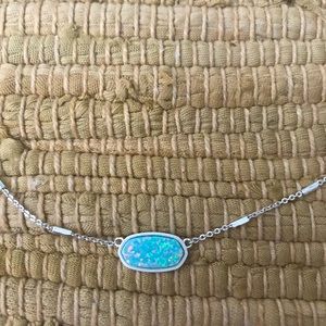 WORN ONCE Kendra Scott opal like necklace